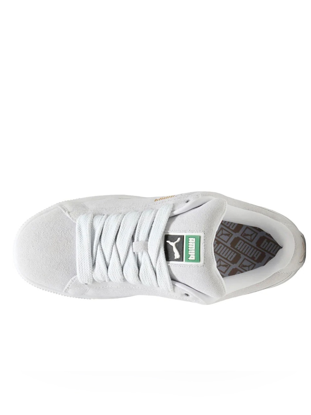 Puma Men’s Suede Sneaker in Light Gray Green Tongue  7.5 374915-03 classic - Picture 2 of 7
